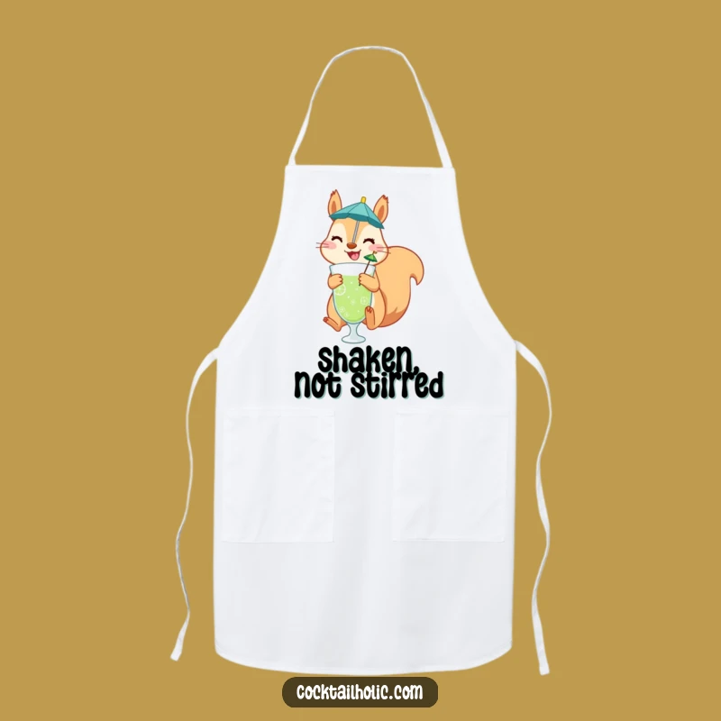Funny Squirrel Apron: Cheerful Kitchen Jumper, Unique Funny Gift for Cooks