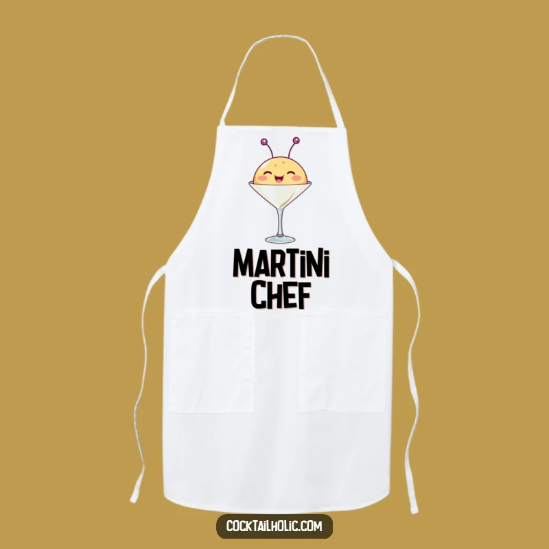 Funny Martini Creature Apron - Happy Hostess Gift