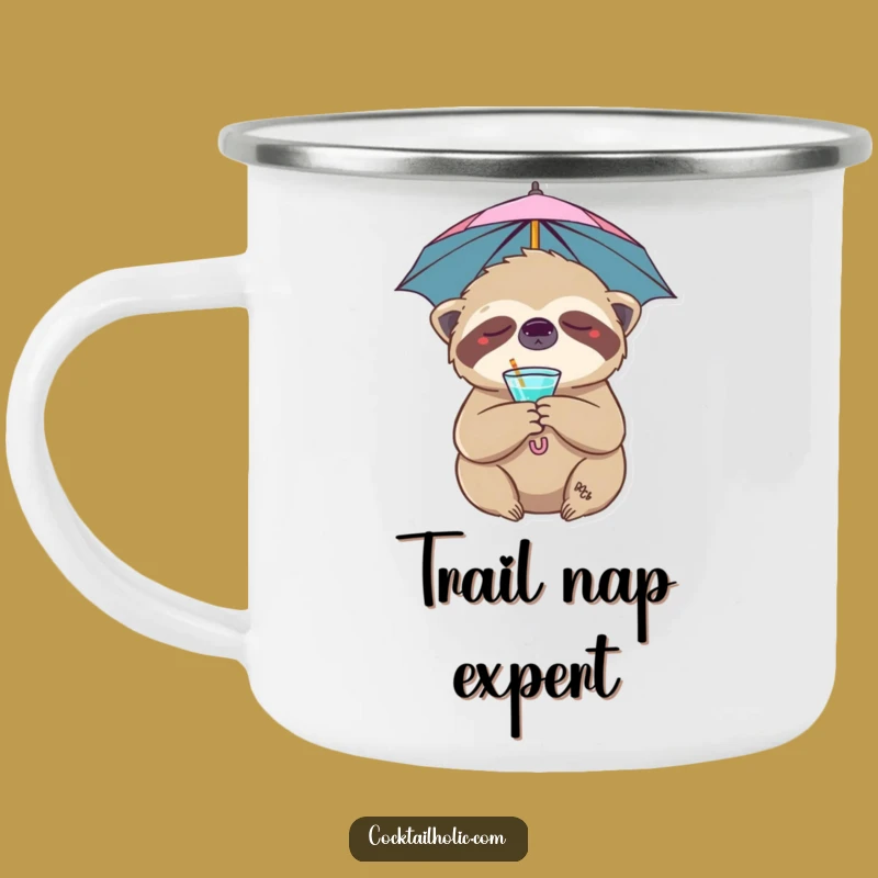 Funny Sloth Camping Mug: Your Perfect Trail Buddy Funny Gift