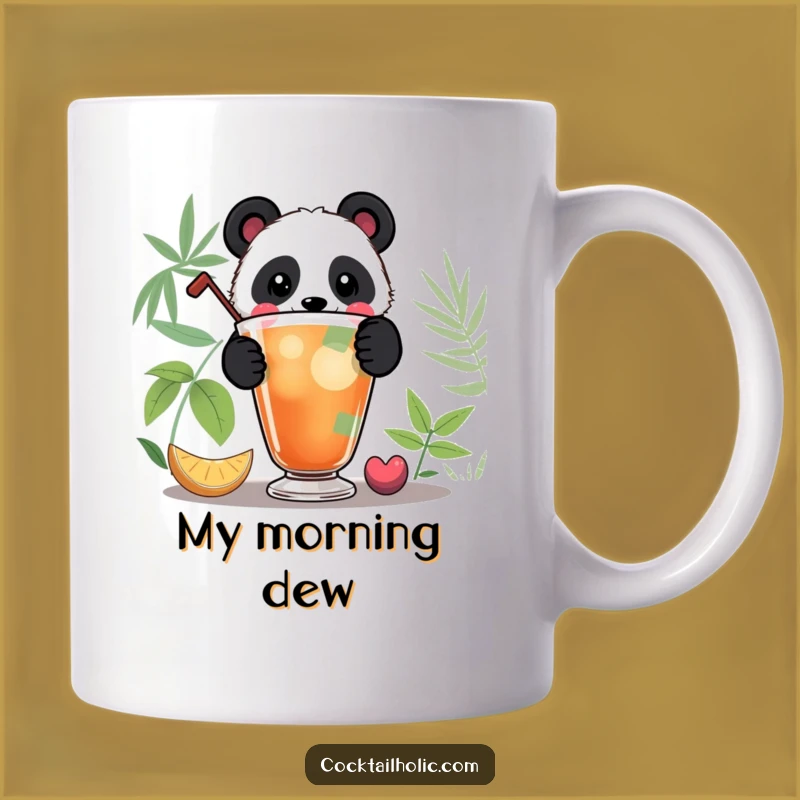 Funny Panda Cocktail Mug: Adorable & Hilarious Drink Lover Gift for Panda Fans