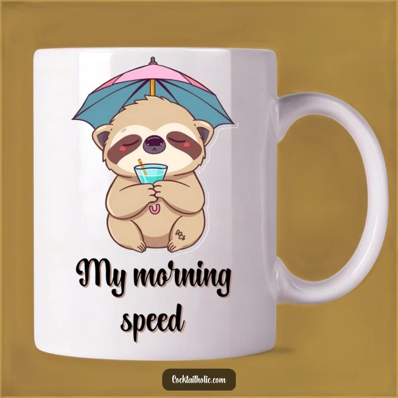 Funny Sloth Cocktail Mug: The Ultimate Chill Funny Gift for Lazy Days