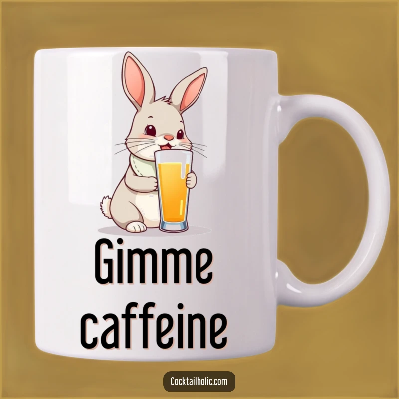 Funny Bunny Bib Mug: Tall Drink Challenge - A Perfect Funny Gift!