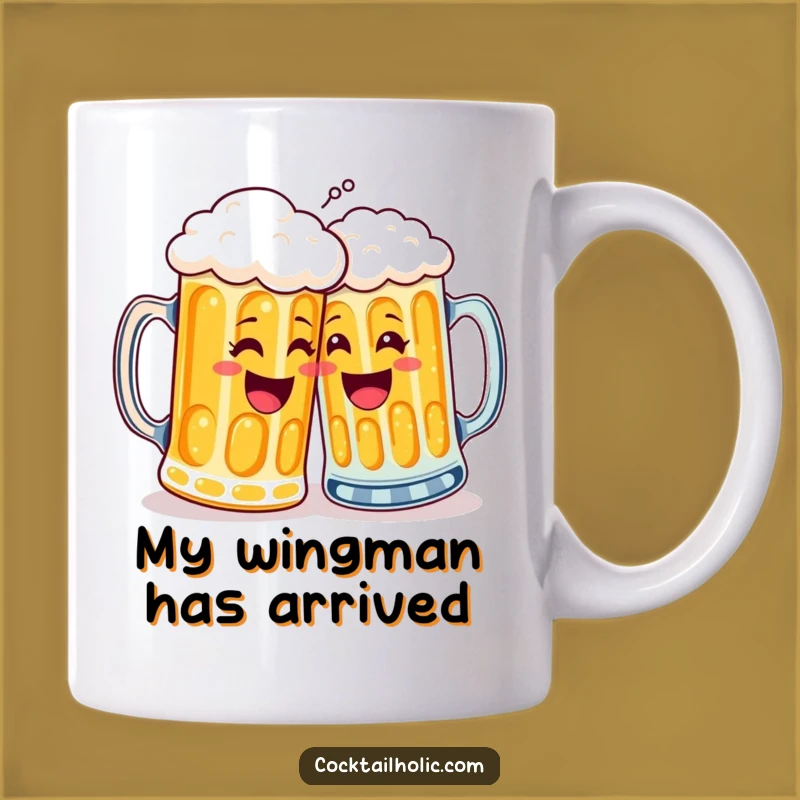 Funny Beer Mug High Five Mug - The Ultimate Funny Gift for Beer Lovers!