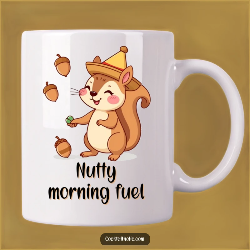 Funny Squirrel Sombrero Mug: A Fiesta of Fun for Acorn Lovers