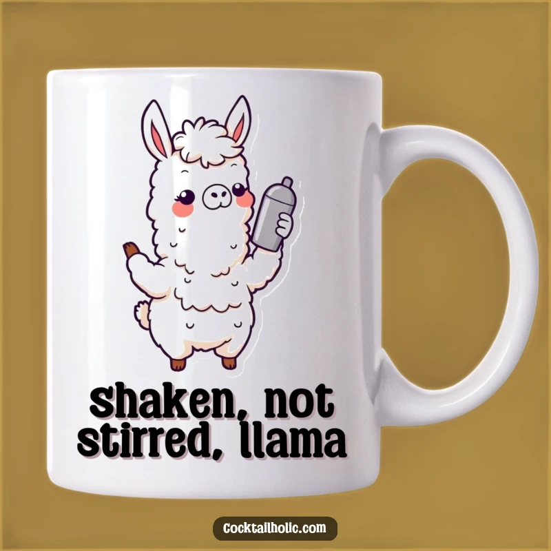 Funny Wobbly Llama Cocktail Shaker Mug: The Perfect Funny Gift for Party Lovers