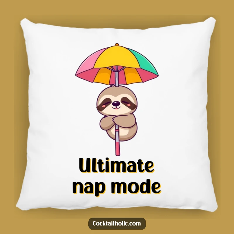 Funny Sleepy Sloth Pillow: Cuddle Up in Comfort and Calm!