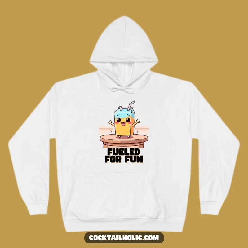 Funny Juice Box Leap Hoodie - Cozy Up with Mischief!