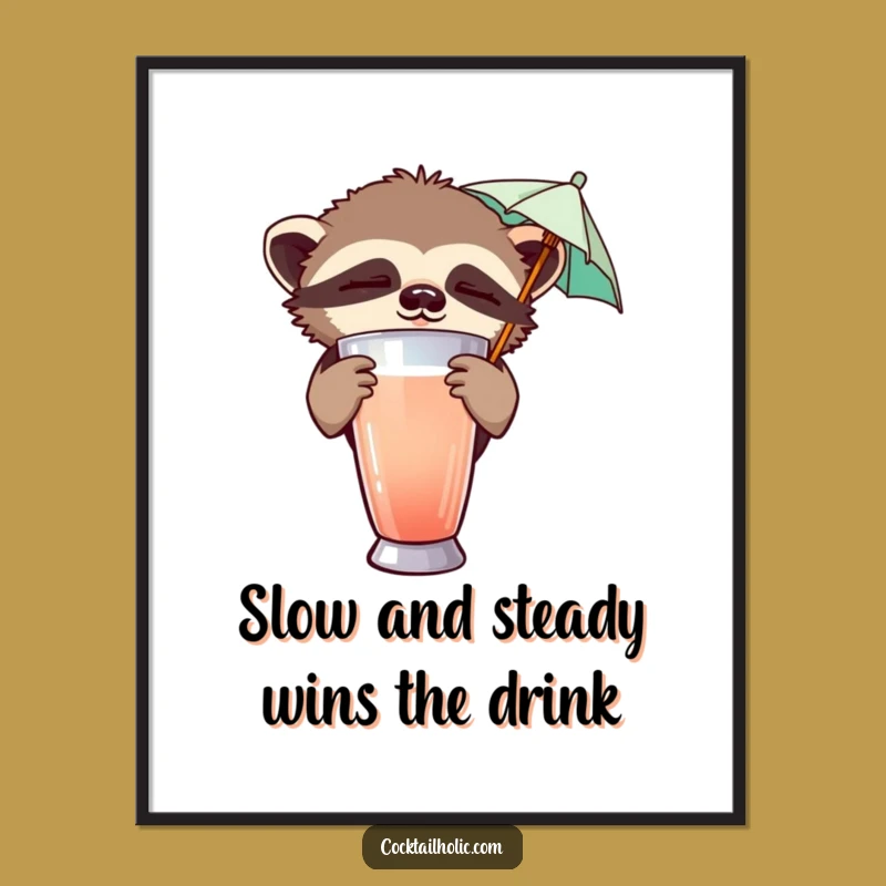 Free Printable Sloth Wall Art - Funny Downloadable Decor for Chill Vibes