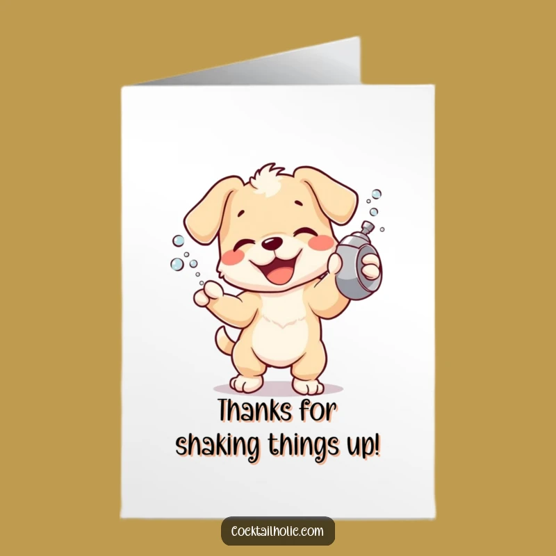 Free Printable Puppy Thank You Card: Enthusiastic Downloadable Gift for Grateful Thanks!