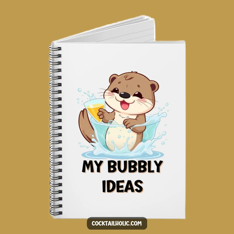Funny Otter Notebook: Jot Down Ideas with a Splash Funny Gift